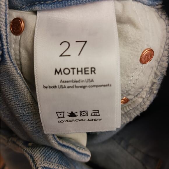 Mother SZ 27 The Looker Crop Swimming Pool Sunday $228 - Picture 7 of 8